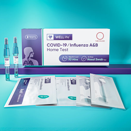 End to End Solution - Flu A&B / COVID-19 Rapid Home Test Influenza Rapid At Home Test and Covid Rapid at Home Test