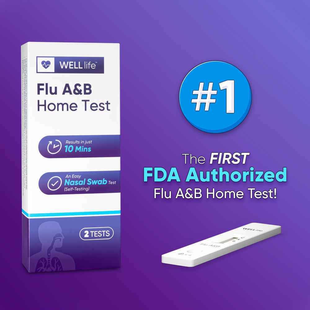 Well Life WELLlife Flu A & B Home Test