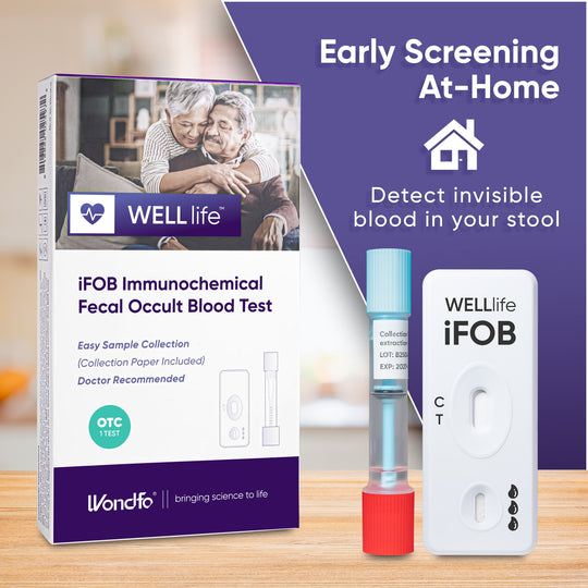 Well Life WELLlife iFOB Immunochemical Fecal Occult Blood Test
